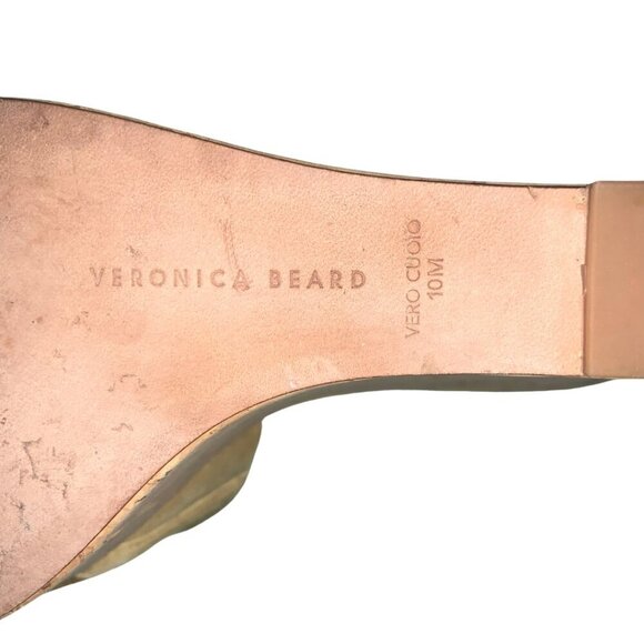 Veronica Beard Dali Cork Platform Wedge Womens Size 10 - Picture 10 of 12